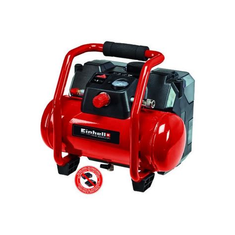 Einhell Cordless Air Compressor Te Ac Li Of Set Solo