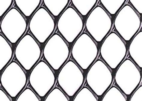 High Standard Black Plastic Mesh Netting Diamond Hole Rust Resistance ...