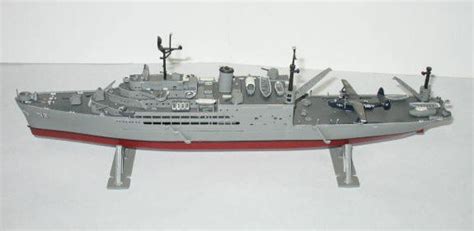 Revell USS Pine Island Seaplane Tender Built Kit 1:424 | #116094367