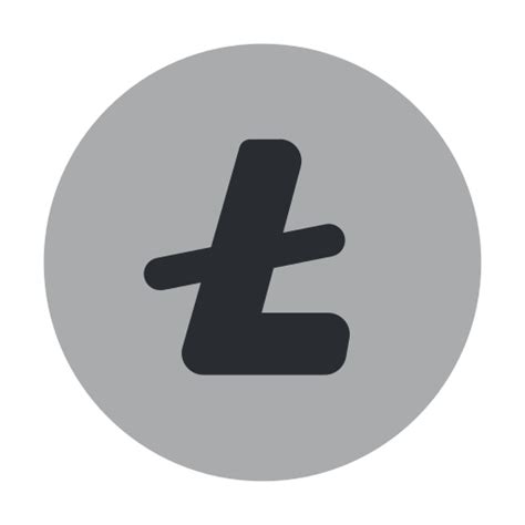 Icono Litecoinltc En Iconsax Crypto Bulk