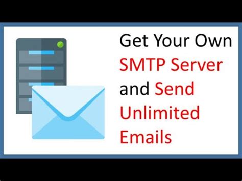 HOW TO BUILD SMTP SERVER TO SEND UNLIMITED SMTP كيف تصنع سيرفر YouTube