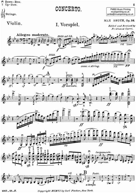 Bruch, Max - Violin Concerto No.1, Op.26