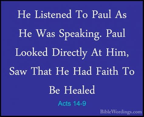 Acts 14 Holy Bible English BibleWordings