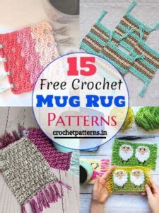 Free Crochet Mug Rug Patterns