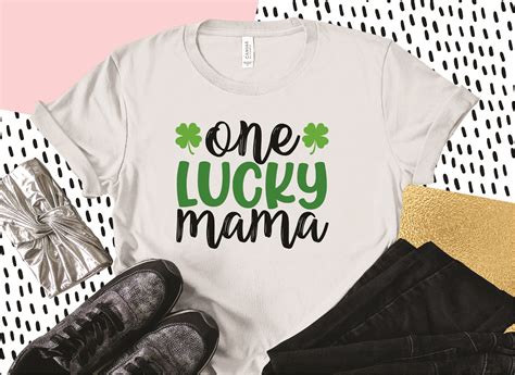 One Lucky Mama Svg Graphic By Design Hub4323 · Creative Fabrica