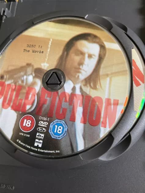 PULP FICTION DVD 2002 2 Disc Collectors Edition Region 2 3 95