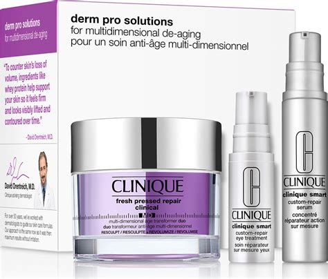 Clinique Derm Pro Solutions Set Smart Clinical Md Multi Dimensional Age