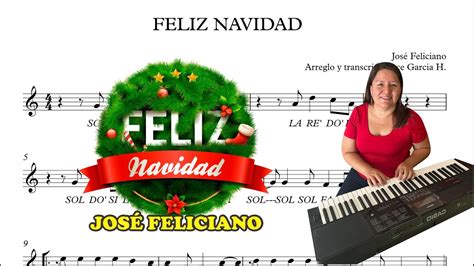 🎄 ️ Feliz navidad_Jose Feliciano flauta, violín, guitarra, melódica ...