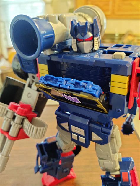 Transformers X Gi Joe Collaborative Soundwave Dreadnok Thunder Machine