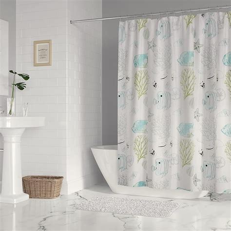 Levtex Home Biscayne Shower Curtain 72x72in With