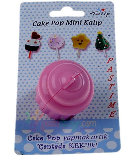 Plastik Cupcake Şekilli Pop Kek Kalıbı Plastik Şekillendiriciler