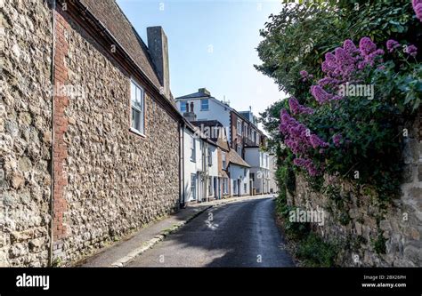 Traditional Houses In The Hythe Kent Uk Stock Photo Alamy