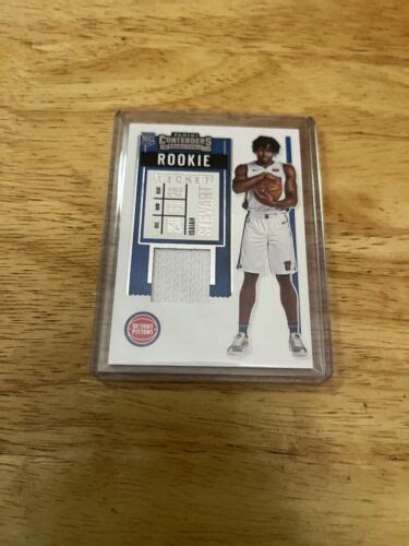 Panini Contenders Rookie Ticket Swatches Rs Ist Isaiah