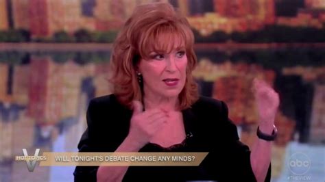 The View Co Host Joy Behar Outraged Over Poll Showing More People