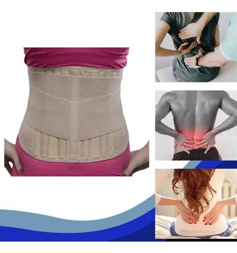 Soporte Faja Sacro Lumbar Ortopedica Reforzada 12 Pulgadas Envío gratis