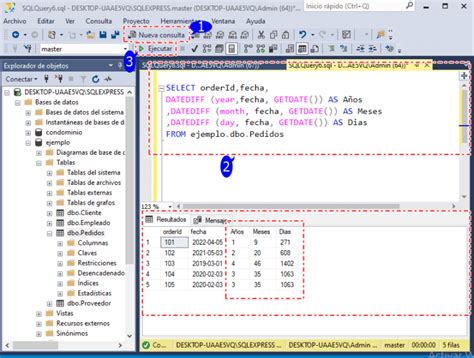 Sql Getdate Funci N De Fecha Y Hora Sqlserverdb