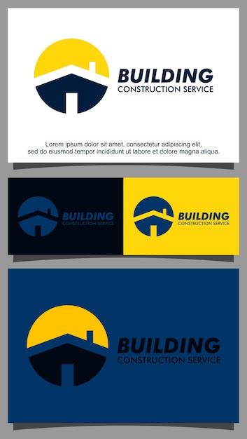 Premium Vector Home Building Logo Design Template