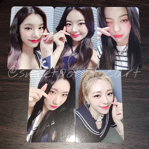 Itzy Checkmate Makestar Official Photocards Yeji Lia Ryujin Chaeryeong