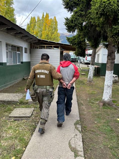 Carabineros De Coyhaique Detuvo A Sujeto Por Lesiones En Contexto De