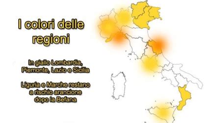 Le regioni in zona gialla nel 2022 ma il problema è l arancione chi