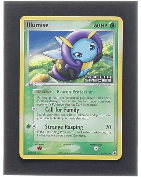 Illumise 2005 Pokemon EX Delta Species 45 Holo Pristine Auction