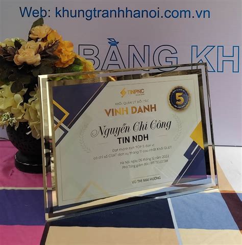 Khung bằng khen cao cấp A4