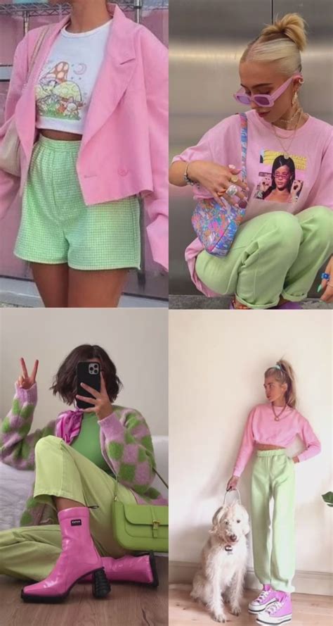 Pin de Elena Castañeda em Colorful outfits Ideias fashion Moda