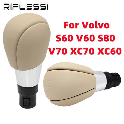 X Leather Gear Handle For Volvo S V S V Xc Xc Gear Shift