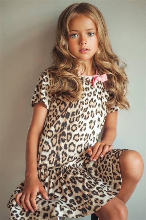 Alalosha Vogue Enfants Child Model Kristina Pimenova Russia Cute