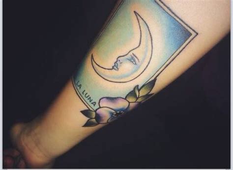 La Luna Loteria Tattoo La Ink Tattoos Tattoos Tarot Tattoo