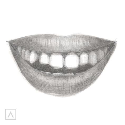 25 Easy Smile Drawing Ideas - Smile Drawing Reference