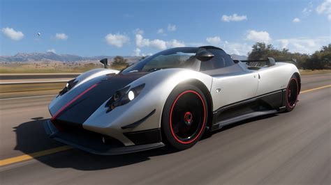 Pagani Zonda Cinque Roadster Goliath Race Forza Horizon