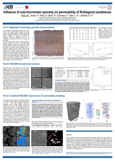 Pdf Influence Of Sub Micrometer Porosity On Permeability Of