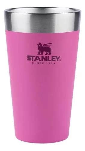 Vaso térmico Stanley Pinta liso color Azalea 473mL 12V MercadoLibre