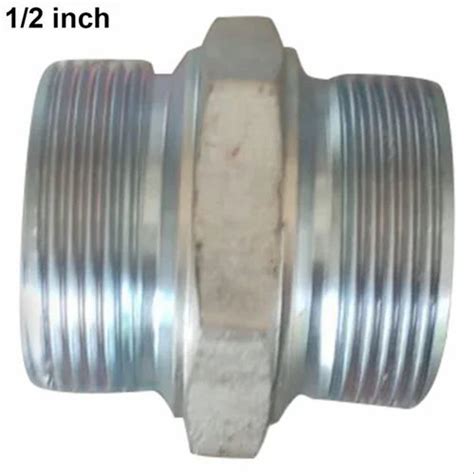 Polished Mild Steel Hydraulic Hose Fittings Size Inch At Rs