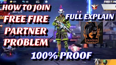 Free Fire Partner Program Full Explain How To Join Free Fire Partner