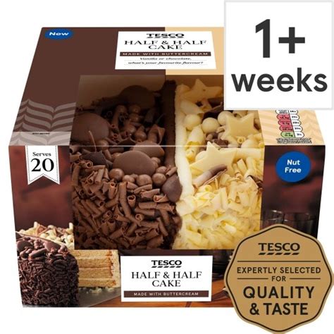 Tesco Half And Half Cake Tesco Groceries