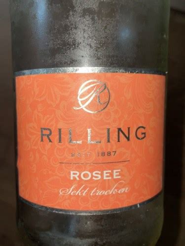 Ludwig Rilling Rosee Sekt Trocken Vivino