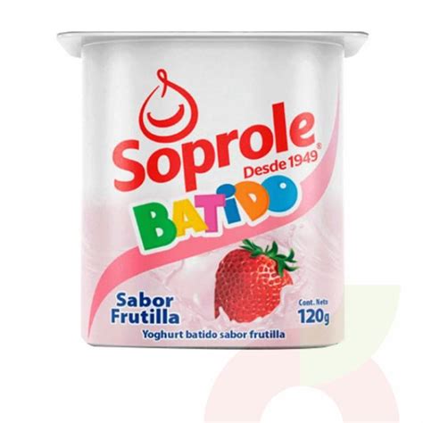 Yoghurt Batido Frutilla Soprole 120Gr Supermercados Eltit