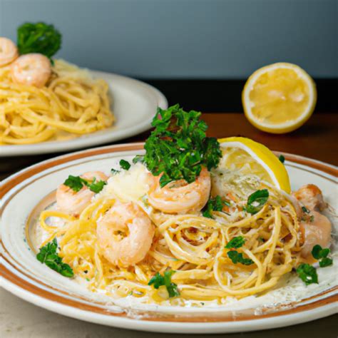 Buttery Garlic Shrimp Spaghetti Recipe Cookaifood