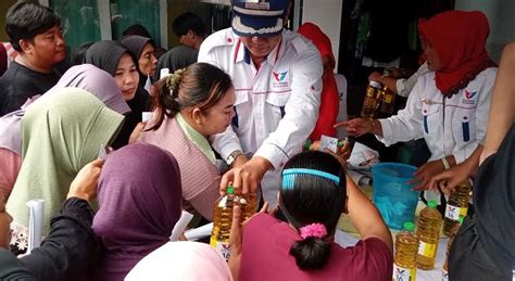 Gelar Bazar Murah Di Bekasi Caleg Perindo Sururi Alfaruq Semoga