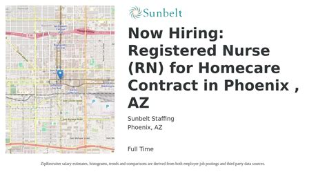 Sunbelt Staffing Now Hiring Registered Nurse Job Phoenix