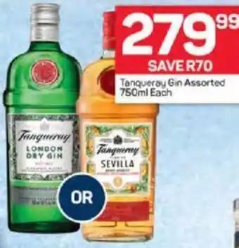 Tanqueray Gin Offer At Pick N Pay Hypermarket