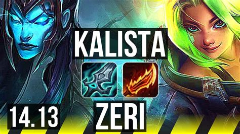 Kalista Nautilus Vs Zeri Lulu Adc Rank Kalista Eune