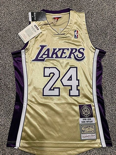 Los Angeles Lakers Kobe Bryant Hall Of Fame Authentic Jersey By