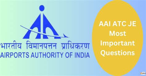 Aai Je Atc Exam Top Repeated Most Important Questions For Air Traffic