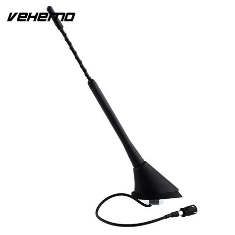 Oem Car 9 Roof Whip Aerial Antenna Base Black For Vw Jetta Bora Golf