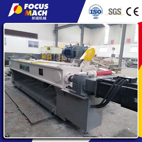 Ft Spindle Less Wood Veneer Peeling Machine With Guillotine