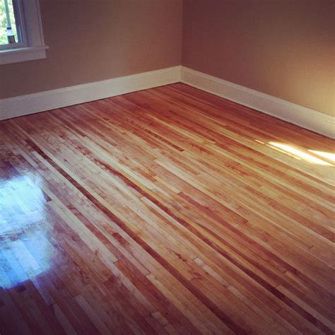 Maple Hardwood Floors Refinished In South Minneapolis MN