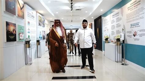 Saling Apresiasi Soal Haji Menag Yaqut Dan Dubes Saudi Bahas Sinergi